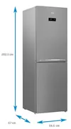 купить Холодильник с нижней морозильной камерой Beko RCNA386E40ZXBN в Кишинёве 