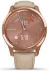cumpără Fitness-tracker Garmin Vivomove Luxe Rose Gold-Beige Leather (010-02241-21) în Chișinău 