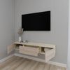 купить Тумба напольная для TV Smartex (16572) Т10 120 TV-Навесная Ivory+Stejar Deschis в Кишинёве 