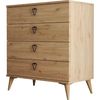 купить Комод Trendy Versa, Stejar, 80x91x45cm (GTR005841) в Кишинёве 