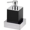 cumpără Dozator săpun Bemeta Gamma pe perete Black 145409012 în Chișinău 