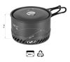 купить Посуда походная Nils NC4203 Oală de camping cu radiator de căldură 1000ml в Кишинёве 