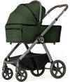 купить Детская коляска DadaPrams Carucior 2in1 Flux Green + Adaptoare в Кишинёве 