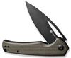 купить Нож походный Sencut S21013-3 Mims, mâner Canvas Micarta, Liner Lock в Кишинёве 