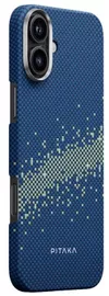 купить Чехол для смартфона Pitaka Tactile Woven case for iPhone 16 Milky way galaxy (KI1601MYG) в Кишинёве 