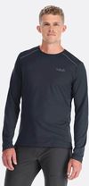 cumpără Îmbrăcăminte sport Rab Tricou barbati Force LS Tee Beluga M (QBL-07-BEL-MED) în Chișinău 