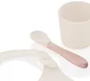 cumpără Seturi pentru hrănire bebelușilor BabyJem 728 Set diversificare din silicon Ecru, 4 piese în Chișinău 