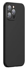 купить Чехол для смартфона Baseus Liquid Silica Gel Protective iPhone 13 Pro, Black в Кишинёве 