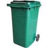 cumpără Coș de gunoi Hydro S Tomberon din plastic cu roti din cauciuc, 240 L, verde, 8001246 în Chișinău 