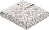 cumpără Textile de casă Ibena 2414/800 Jacquard Baumwolldecke Amora mith GOTS Zertifikat Grey/white în Chișinău 