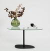 cumpără Măsuţă cafea Trendy Soho, Transparent, Negru în Chișinău 