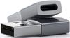 купить Переходник для IT Satechi Type-A to TypeC Adapter Gray в Кишинёве 