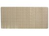 Коврик для ванны 36X76cm MSV Premium "Квадраты" беж, резин