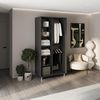 cumpără Dulap my-STYLE C10H1T06AM02-U22, 100x210, антрацит în Chișinău 