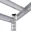 cumpără Raft de depozitare Nex Home Raft metalic Titan 1800x1200x600 mm, 4 nivele PAL, galvanizat în Chișinău 