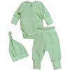 cumpără Haine pentru copii Minikin 231660350-56 Набор 3 ед Baby Style 50-56см olive în Chișinău 