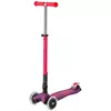 cumpără Trotinetă Micro MMD228 Maxi Deluxe Foldable Neon LED Ultra Pink în Chișinău 