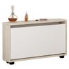 cumpără Raft pentru încălțăminte Mobildor-Lux Leo Slim 70x16x47H cm Sonoma/White în Chișinău 