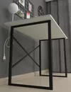cumpără Masă de birou Nex Home Metal, 120x60 cm, Alb (20-05-01) în Chișinău 