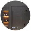 cumpără Oglindă baie Bayro Moon rotund 900x900 LED tactil, neutru, încălzit, ceas, termometru în Chișinău 