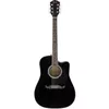 cumpără Chitară Fender FA-125CE Dreadnought Electro-Acustică - Walnut Fingerboard, Black în Chișinău 