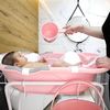 cumpără Cădiță BabyJem 574 Set de baie complet pentru bebelusi cu 6 piese Roz în Chișinău 