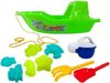 купить Игрушка Promstore 37993 Набор игрушек для песка в лодке 10ед, 33cm в Кишинёве 