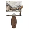 купить Стол Trendy Эллитика, Орех, 100x81x30 см (GTR005835) в Кишинёве 