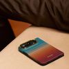 cumpără Husă pentru smartphone Pitaka Edge iPhone 18 Fold (Protectie spate) (California Dream), KI1802F în Chișinău 