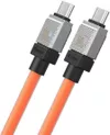 купить Кабель для моб. устройства Baseus CAKW000307 CoolPlay Series Type-C to Type-C 5A 100W 2m, Orange в Кишинёве 