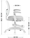 cumpără Fotoliu de birou Mark Adler Junior 3.1 Grey în Chișinău 