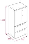 купить Холодильник SideBySide Teka RLF 74925 SS в Кишинёве 