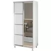 cumpără Dulap my-STYLE C10H2T02BM04-U21, 100x220, серый în Chișinău 