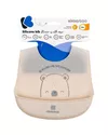 купить Слюнявчики Kikka Boo 31303030045 Baveta din silicon Bear With Me Grey в Кишинёве 