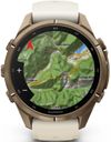 cumpără Ceas inteligent Garmin Fenix 9 Pro 43mm, GoldTi w/Crm/FrGry band (010-04335-26) în Chișinău 