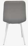 купить Комплект стол и стулья Evelin di Costacurta стол DT 404-5Wh + 3 стула YTC-080Wh Light grey в Кишинёве 