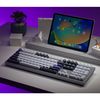 cumpără Tastatura Keychron Q6 Pro QMK/VIA Wireless Custom Full-Metal Mechanical Keyboard (Q6P-N4) Silver Grey, Full Size layout, Knob, RGB Backlight, Keychron K pro Mechanical Banana Switch, Hot-Swap, Bluetooth, USB Type-C, gamer (tastatura/клавиатура) în Chișinău 