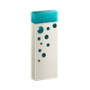 32GB USB2.0 Flash Drive Apacer "AH11J", Turquoise-Green, Super-Mini, Metal, Capless (AP32GAH11JG-1) 