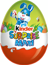 Ou din ciocolată cu surpriză Kinder Maxi Surprise Easter, 100 g