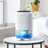 купить Осушитель воздуха EvoAir HUMIX300, 300ml/24h, Silentios, Lumina Ambientala în 7 culori, Alb в Кишинёве 