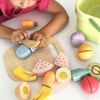 купить Игрушечная кухня и посуда Tooky Toy TJ537N Set din lemn Taiere: Legume si Fructe, 60673 в Кишинёве 