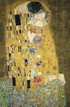 cumpără Puzzle Londji PZ098 Micropuzzle - The Kiss G.Klimt în Chișinău 