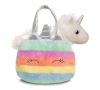 купить Мягкая игрушка miscellaneous AUR 200627A Fancy Pals Unicorn, 20cm в Кишинёве 