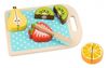 купить Игрушечная кухня и посуда Tooky Toy TL142 Setul de fructe din lemn, 57398 в Кишинёве 