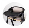 купить Стульчик для кормления Chipolino STHQPILW025BE подушка для стульчика QUATRO beige в Кишинёве 