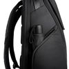 cumpără Rucsac unisex BANGE BG2581 cu clapă magnetică din poliester, negru în Chișinău 