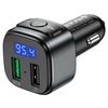 Hoco E67 Fighter QC3.0 car BT FM transmitter 