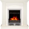 cumpără Șemineu electric ArtFlame Nobira & Galileo silver, 950x920x240mm, Alb în Chișinău 