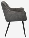 купить Комплект стол и стулья Evelin di Costacurta стол DT-432-3R B + 4 стула YTC-090B Dark grey в Кишинёве 