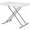 cumpără Mobilier pentru grădină Deco Sumi 75.5x49.5xH48-74 White (masa rabatabila) în Chișinău 